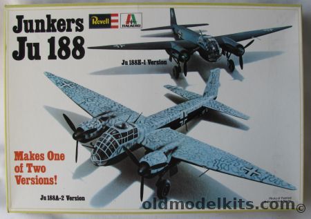 Revell 1/72 Junkers Ju-188E-1 or Ju-188A-2, H2010 plastic model kit